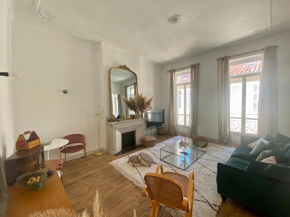 Appartement Haussmannien Rue Pietonne Opera Marseille Exterior photo